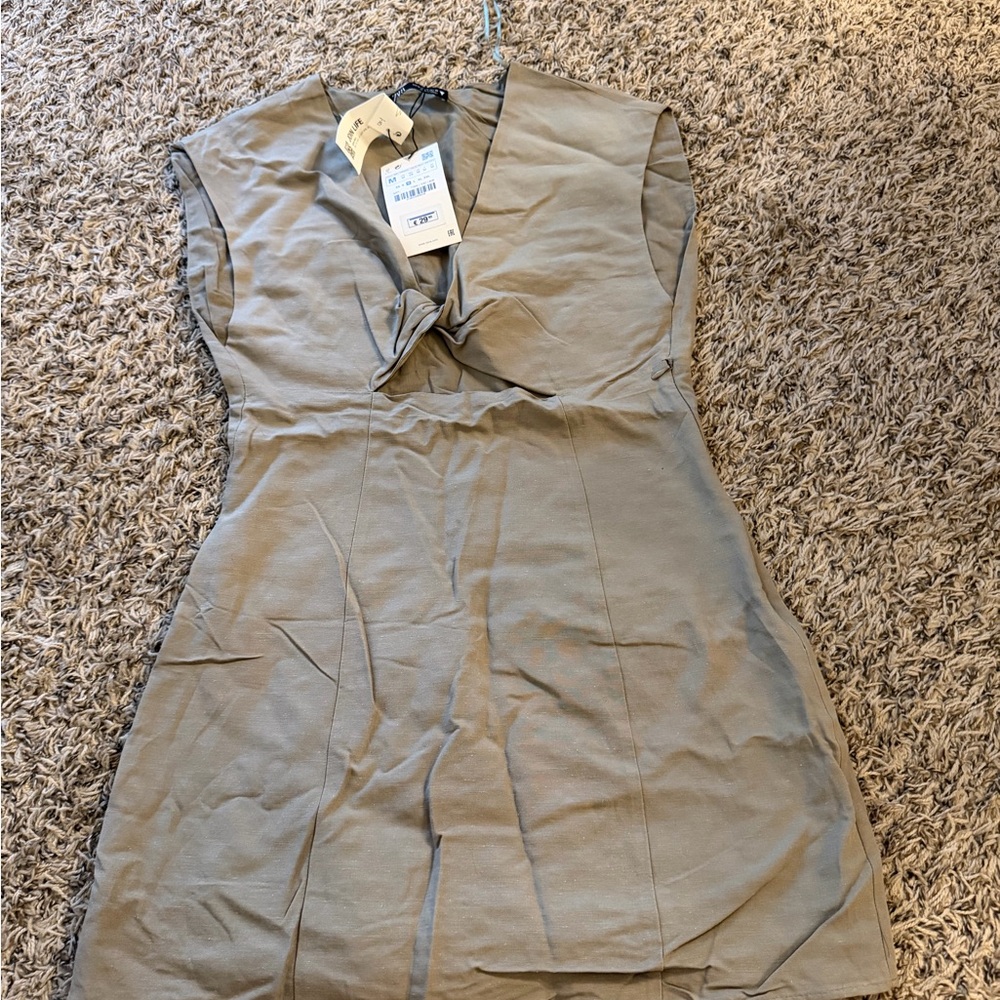 Zara Cutout Bodycon Mini Dress - Picture 5 of 7